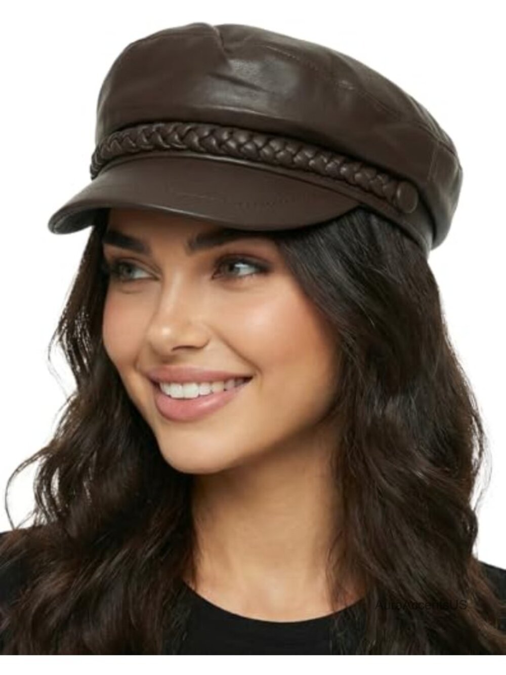 100% Cotton Greek Fisherman Newsboy Cap Adjustable Elastic Band